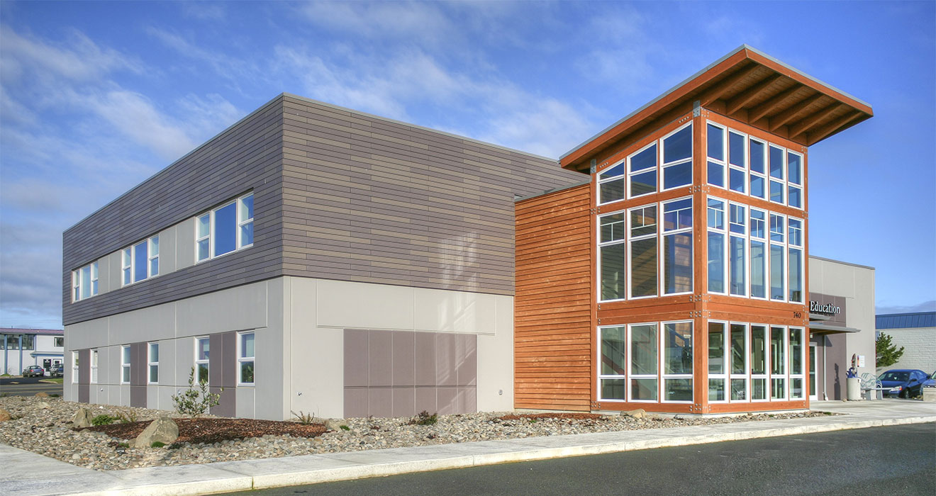 Newport, Oregon | <a href='https://www.capriarchitecture.com/projects/samaritan-pacific-communities-hospital-center-for-health-education/'>See more</a>